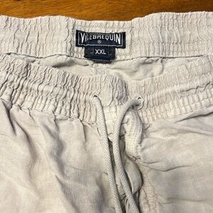 Linen Vilebrequin Cargo Shorts